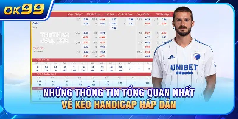 Những thông tin tổng quan nhất về kèo handicap hấp dẫn