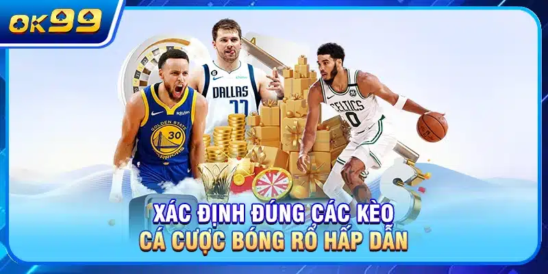 Xác định đúng các kèo cá cược bóng rổ hấp dẫn