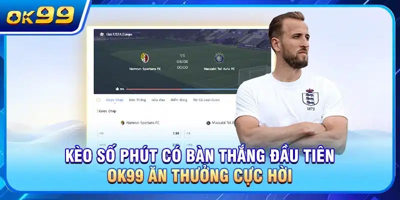 Kèo Số Phút Có Bàn Thắng Đầu Tiên